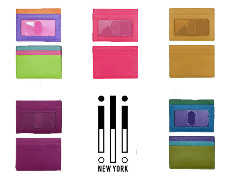 ili new York - RFID Blocking Leather CC/ID Holder