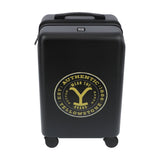 Yellowstone 22.5" Black Carry-On Suitcase Luggage