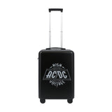 AC/DC 22.5" Spinner Suitcase Black Carry-On Luggage