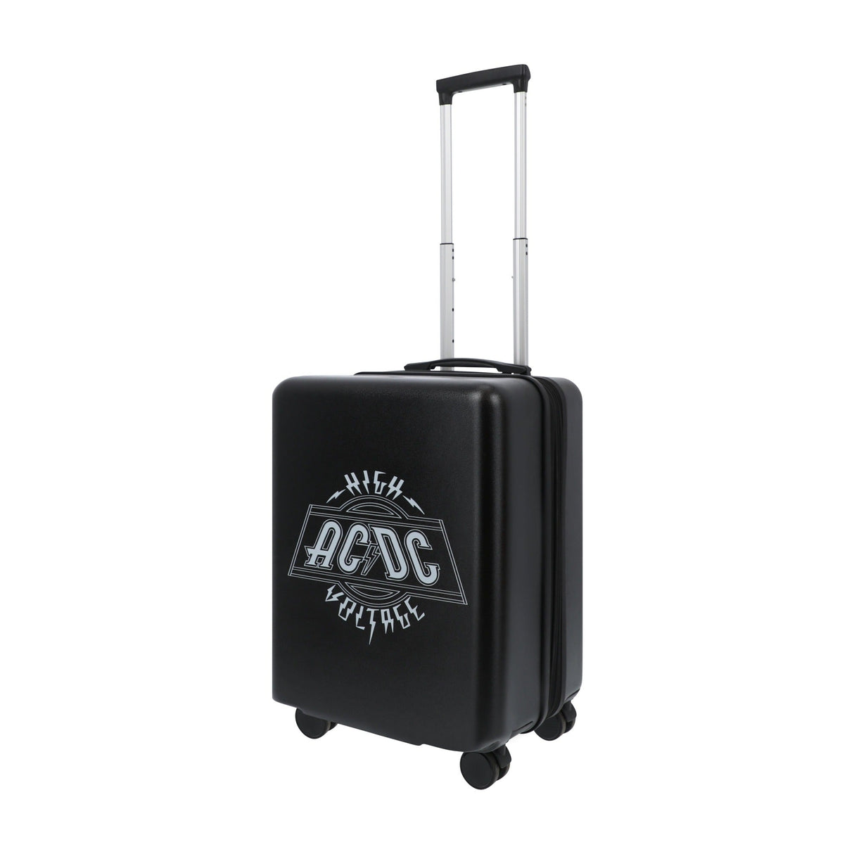 AC/DC 22.5" Spinner Suitcase Black Carry-On Luggage