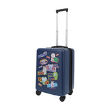 BT21 22.5" Navy Carry-On Suitcase Luggage