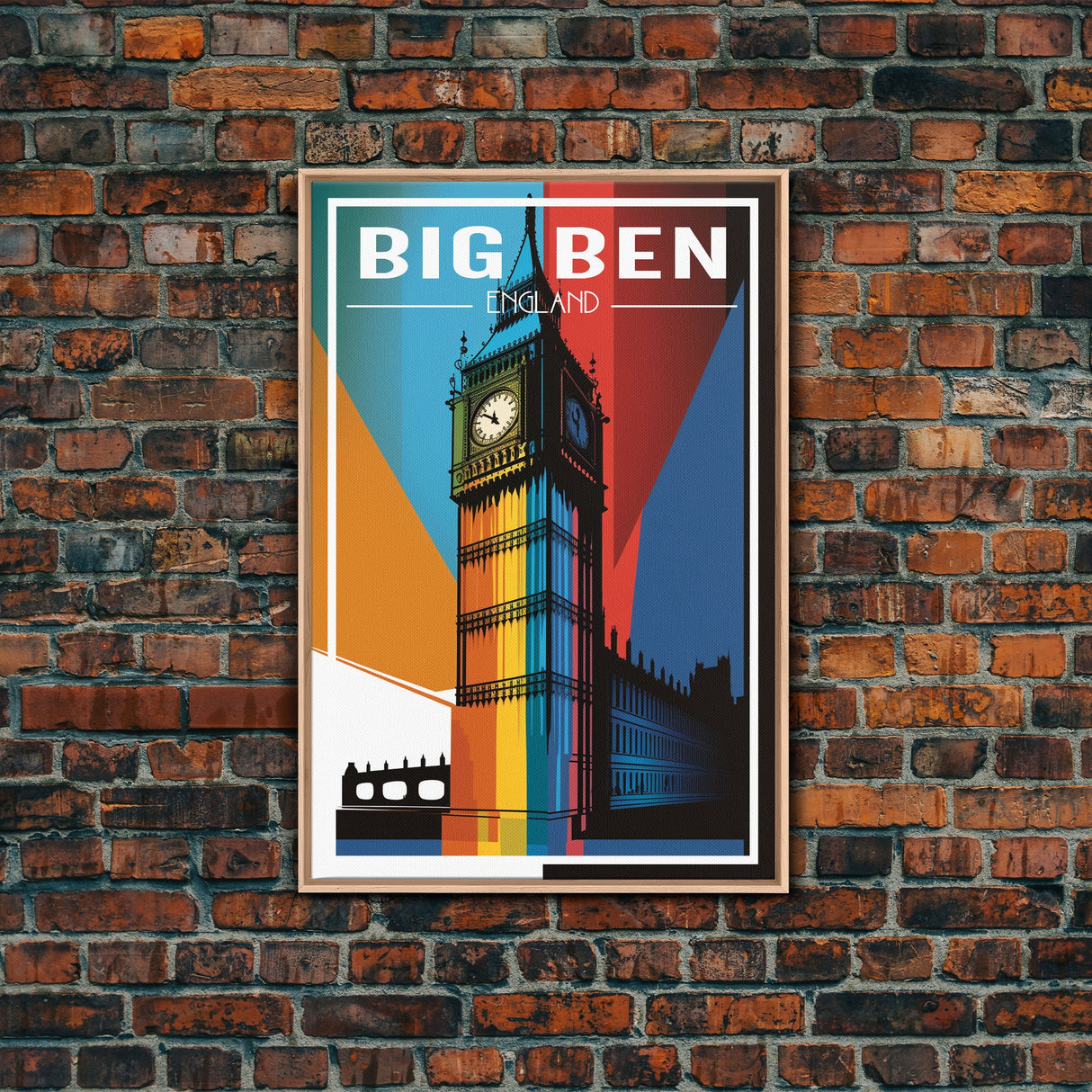 London Wall Art, England, Big Ben, London Wall Decor, Travel Wall Print, Travel Poster, Travel Artwork, Travel Wall Art, Canvas Wall Print