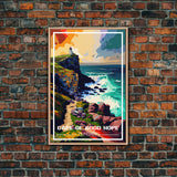 Cape Of Good Hope, Hungary, European Wall Art, Lighthouse, Travel Wall Print, Travel Poster, Travel Wall Art, Canvas Wall Print