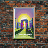 England Wall Art, Stonehenge Poster, Europe Wall Print, England Poster, Travel Wall Print, Travel Poster, Travel Wall Art, Canvas Wall Print