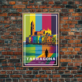 Tarragona Wall Art, Spain Poster, Catalonia Wall Art, Europe Art Print, Travel Wall Print, Travel Poster, Travel Wall Art, Canvas Wall Print