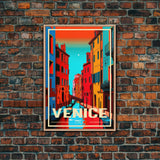 Venice Wall Art, Italy Poster, Italy Wall Art, Europe Wall Art, Travel Wall Print, Travel Poster, Travel Wall Art, Canvas Wall Print