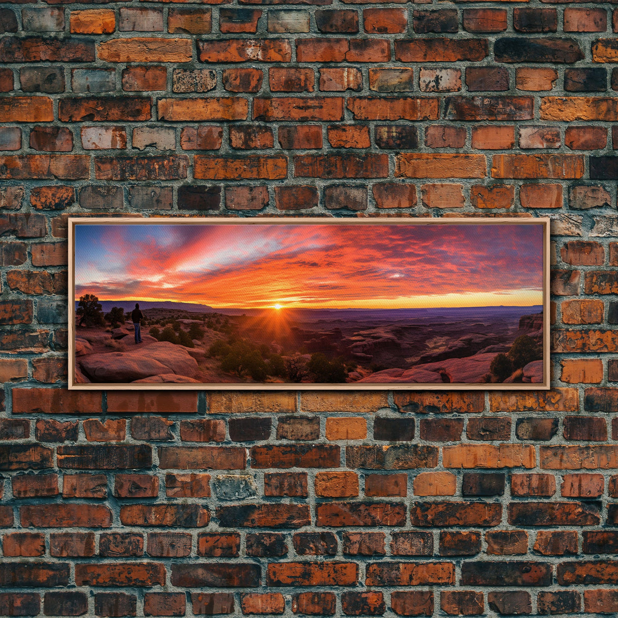 Panoramic of Canyonlands National Park, Extra Large Wall Art, Panoramic Wall Art, Panoramic Print, Landscape Photography, Landscape Print