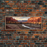 Panoramic of Capitol Reef National Park, Extra Large Wall Art, Panoramic Wall Art, Panoramic Print, Landscape Photography, Landscape Print