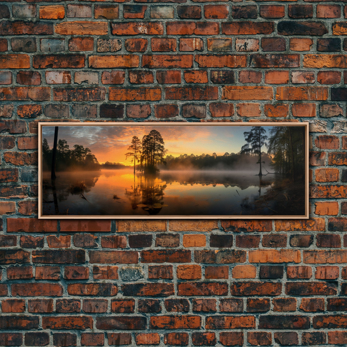 Panoramic of Congaree National Park, Extra Large Wall Art, Panoramic Wall Art, Panoramic Print, Landscape Photography, Landscape Print