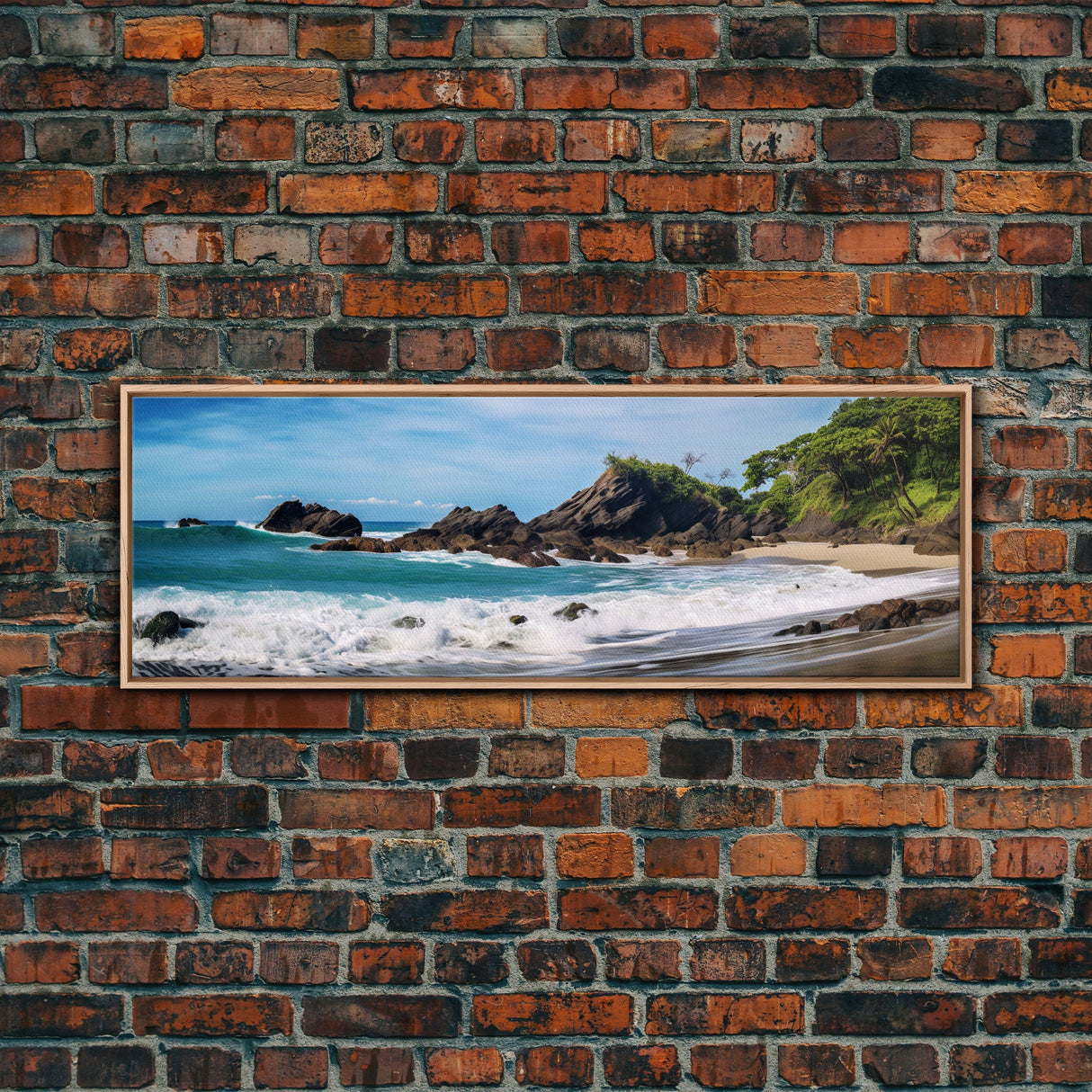 Panoramic of the Beaches of Costa Rica, Extra Large Wall Art, Panoramic Wall Art, Panoramic Print, Landscape Photography, Landscape Print