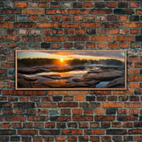 Panoramic of Cuyahoga Valley National Park, Extra Large Wall Art, Panoramic Wall Art, Panoramic Print, Landscape Photography Landscape Print