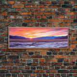 Panoramic of Death Valley National Park, Extra Large Wall Art, Panoramic Wall Art, Panoramic Print, Landscape Photography Landscape Print