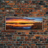 Panoramic of Everglades National Park, Extra Large Wall Art, Panoramic Wall Art, Panoramic Print, Landscape Photography, Landscape Print