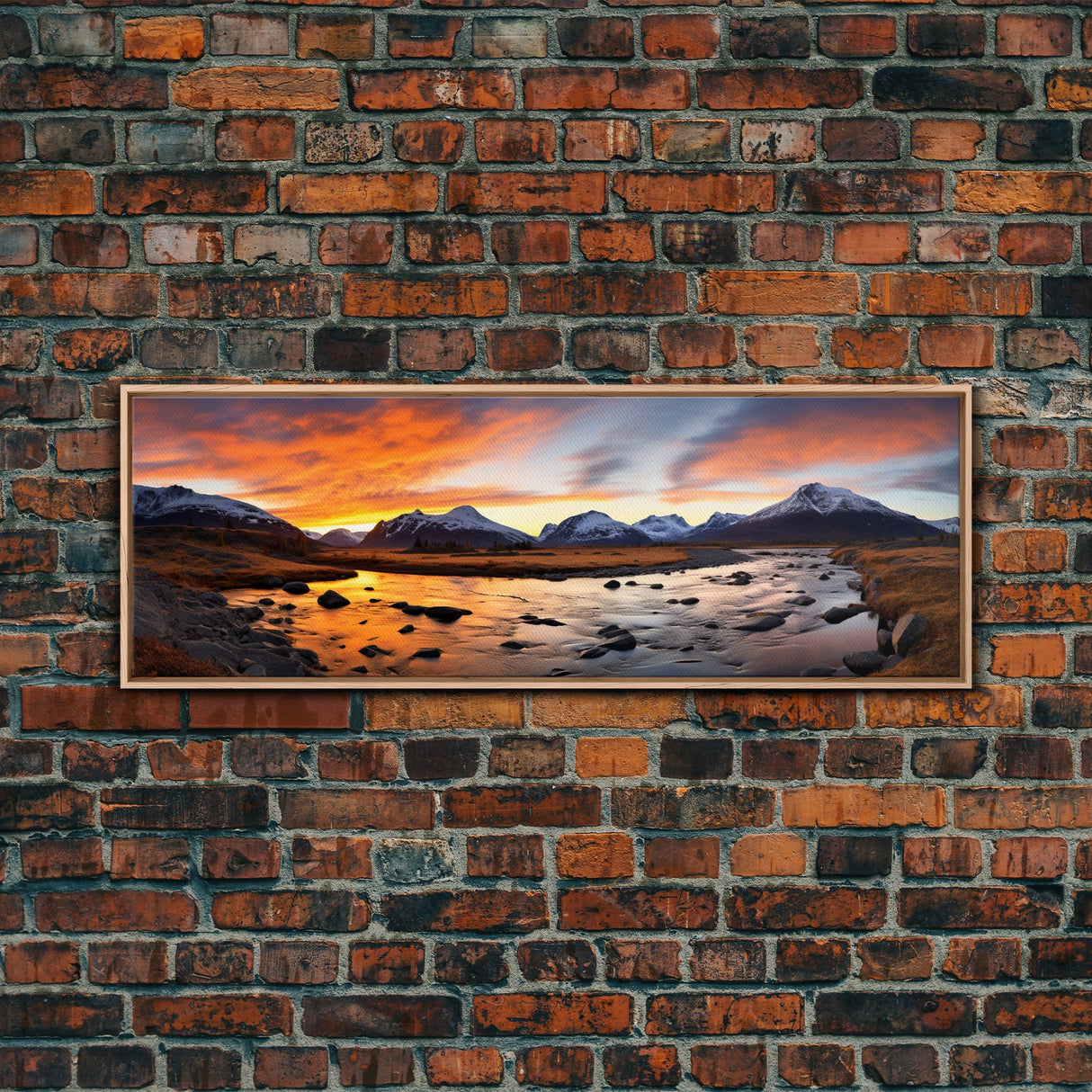 Panoramic of Gates Of The Arctic National Park , Extra Large Wall Art, Panoramic Wall Art, Panoramic Landscape Print, Landscape Photography