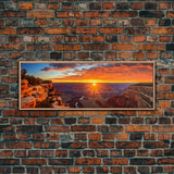 Panoramic of Grand Canyon National Park, Extra Large Wall Art, Panoramic Wall Art, Panoramic Landscape Print, Landscape Photography