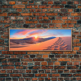 Panoramic of Great Sand Dunes National Park, Extra Large Wall Art, Panoramic Wall Art, Panoramic Landscape Print, Landscape Photography