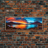 Panoramic of Haleakalā Hawaii National Park, Extra Large Wall Art, Panoramic Wall Art, Panoramic Landscape Print, Landscape Photography