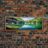 Panoramic of Hamilton Pool Texas, Extra Large Wall Art, Panoramic Wall Art, Panoramic Landscape Print, Landscape Photography