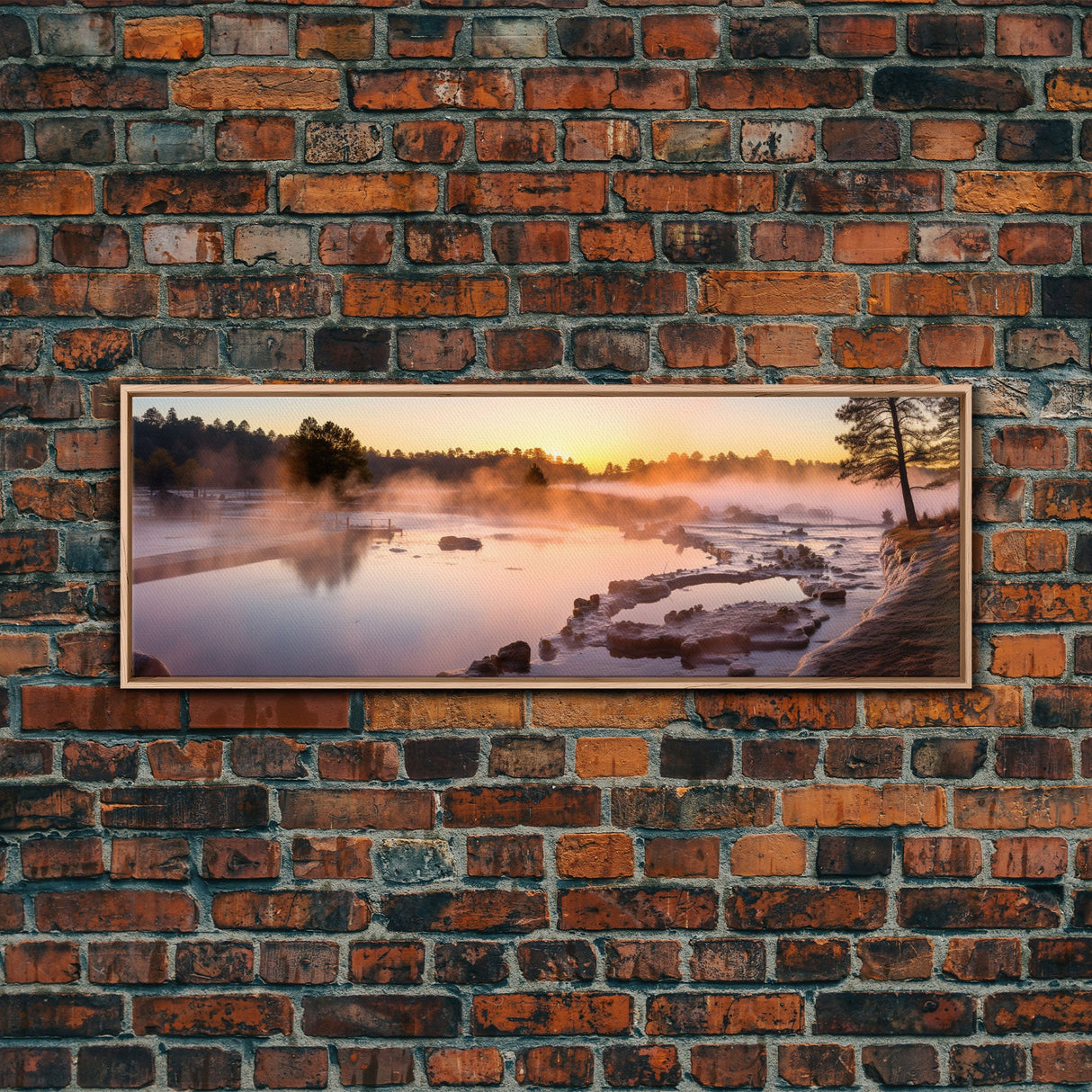 Panoramic Print of Hot Springs Arkansas, Extra Large Wall Art, Panoramic Wall Art, Panoramic Landscape Print, Landscape Photography