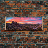 Panoramic Print of Joshua Tree National Park, Extra Large Wall Art, Panoramic Wall Art, Panoramic Landscape Print, Landscape Photography