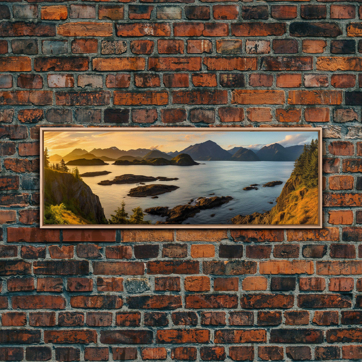 Panoramic of Kenai Fjords National Park, Extra Large Wall Art, Panoramic Wall Art, Panoramic Print, Landscape Photography Landscape