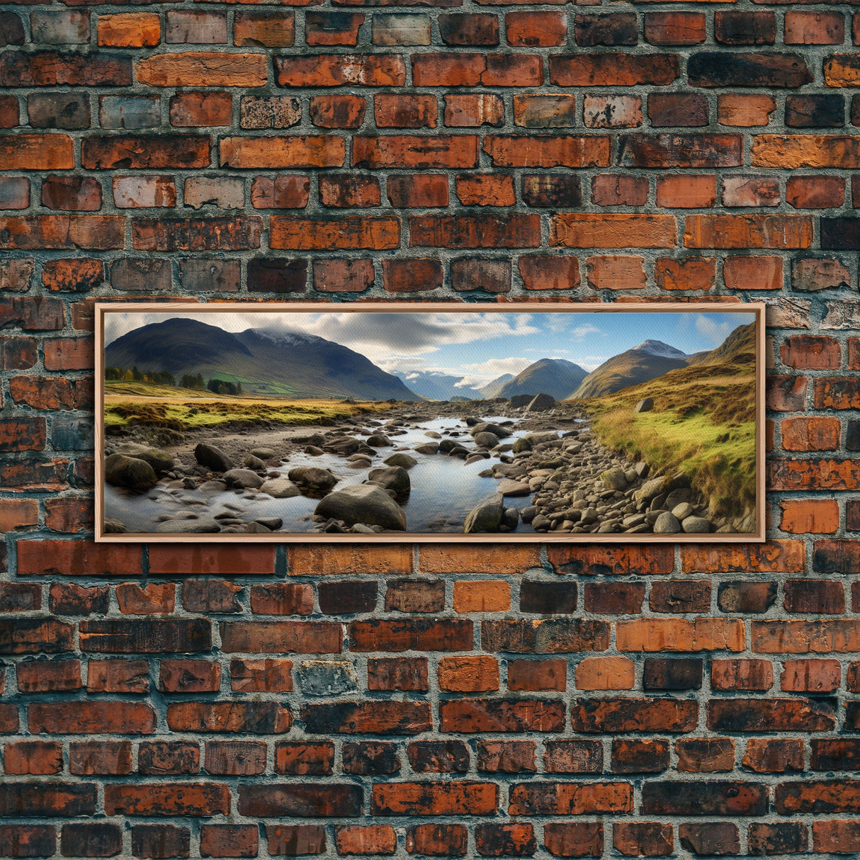 Panoramic Print of Lake District United Kingdom, Extra Large Wall Art, Panoramic Wall Art, Panoramic Landscape Print, Landscape Photography