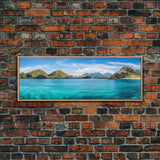 Panoramic Print of Ogasawara Islands Tokyo Japan Extra Large Wall Art, Panoramic Wall Art, Panoramic Landscape Print, Landscape Photography