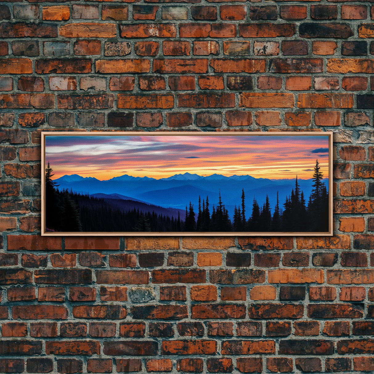 Panoramic Print of Olympic National Park Extra Large Wall Art, Panoramic Wall Art, Panoramic Landscape Print, Landscape Photography