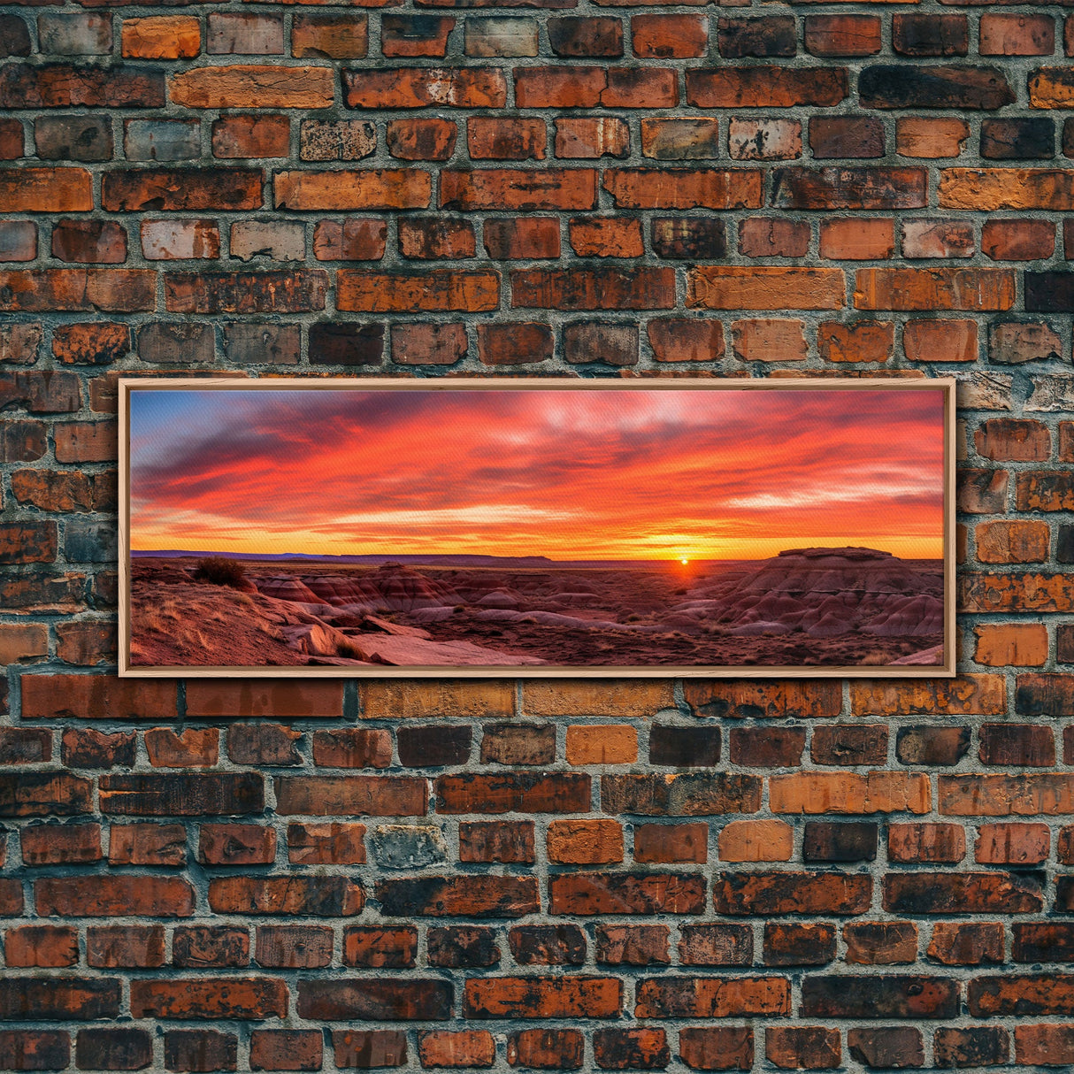 Panoramic of Petrified Forest National Park, Extra Large Wall Art, Panoramic Wall Art, Panoramic Print, Landscape Photography Landscape