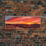 Panoramic of Petrified Forest National Park, Extra Large Wall Art, Panoramic Wall Art, Panoramic Print, Landscape Photography Landscape