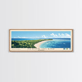 Heron Island, Australia Panoramic Print, Vacation Gift, Australia Wall Art, Beach Painting, Beach Decor, Beach Or Lakehouse Art