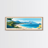 Karasu Beach, Turkey Panoramic Beach Print, Vacation Gift, Turkey Wall Art, Beach Painting, Beach Decor, Beach Painting