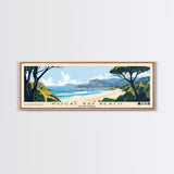 Kogal Bay Beach, South Africa Panoramic Beach Print, Vacation Gift, South Africa Wall Art, Beach Painting, Beach Decor, Beach Painting