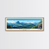 Kosgada, Sri Lanka Panoramic Beach Print, Vacation Gift, Sri Lanka Wall Art, Beach Painting, Beach Decor, Beach Painting