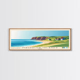 Magdalen Islands, Canada Panoramic Print, Vacation Gift, Canada Wall Art, Beach Painting, Beach Decor, Beach Or Lakehouse Art