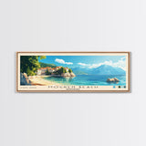 Mogren Beach, Montenegro Panoramic Print, Vacation Gift, Montenegro Wall Art, Vacation Wall Art, Vacatation Memories, Beach Decor, Beach Or Lakehouse Art