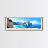 Navagio Beach, Greece Panoramic Print, Vacation Gift, Greece Wall Art, Vacation Wall Art, Vacatation Memories, Beach Decor, Beach Or Lakehouse Art