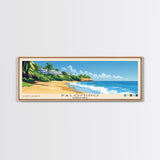 Palomino, Puerto Rico Panoramic Print, Vacation Gift, Puerto Rico Wall Art, Vacation Wall Art, Vacatation Memories, Beach Decor, Beach Or Lakehouse Art