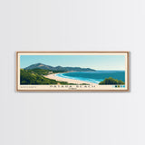 Patara Beach, Turkey Panoramic Print, Vacation Gift, Turkey Wall Art, Beach Painting, Beach Decor, Beach Or Lakehouse Art