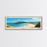 Plage de la Côte des Basques, France Panoramic Print, Vacation Gift, France Wall Art, Vacation Wall Art, Vacatation Memories, Beach Decor, Beach Or Lakehouse Art