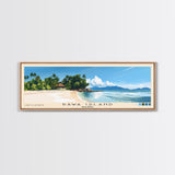 Rawa Island, Malaysia Panoramic Print, Vacation Gift, Malaysia Wall Art, Vacation Wall Art, Vacatation Memories, Beach Decor, Beach Or Lakehouse Art