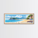 Spiaggia di Sabaudia, Italy Panoramic Print, Vacation Gift, Italy Wall Art, Vacation Wall Art, Vacatation Memories, Beach Decor, Beach Or Lakehouse Art