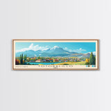 Totoralillo, Chile Panoramic Beach Print, Vacation Gift, Chile Wall Art, Beach Painting, Beach Decor, Beach Painting