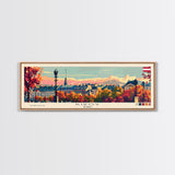 Kirov Russia Travel Art, City Art, Framed Canvas Print or Metal Wall Art, Europe Travel Poster, Panoramic Wall Art, Extra Wide Wall Art