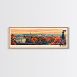 Lyubertsy Russia Travel Art, City Art, Framed Canvas Print or Metal Wall Art, Europe Travel Poster, Panoramic Wall Art, Extra Wide Wall Art