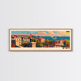 Sevastopol Ukraine Travel Art, City Art, Framed Canvas Print or Metal Wall Art, Europe Travel Poster, Panoramic Wall Art, Extra Wide Wall Art