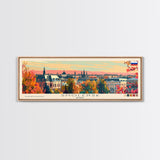 Smolensk Russia Travel Art, City Art, Framed Canvas Print or Metal Wall Art, Europe Travel Poster, Panoramic Wall Art, Extra Wide Wall Art