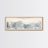 Marble Caves Framed Canvas Print Travel Poster | Wall Art | Home Decor | Gift For Travel Lover | Wall Hanging | Original Art