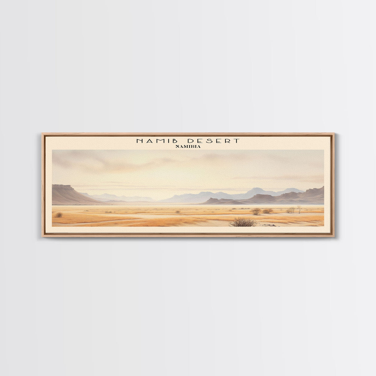 Namib Desert Wall Art Travel Poster Print, Gift For Travel Lover, Vacation Gift, COUNTRY Wall Art, Home Decor, Original Art