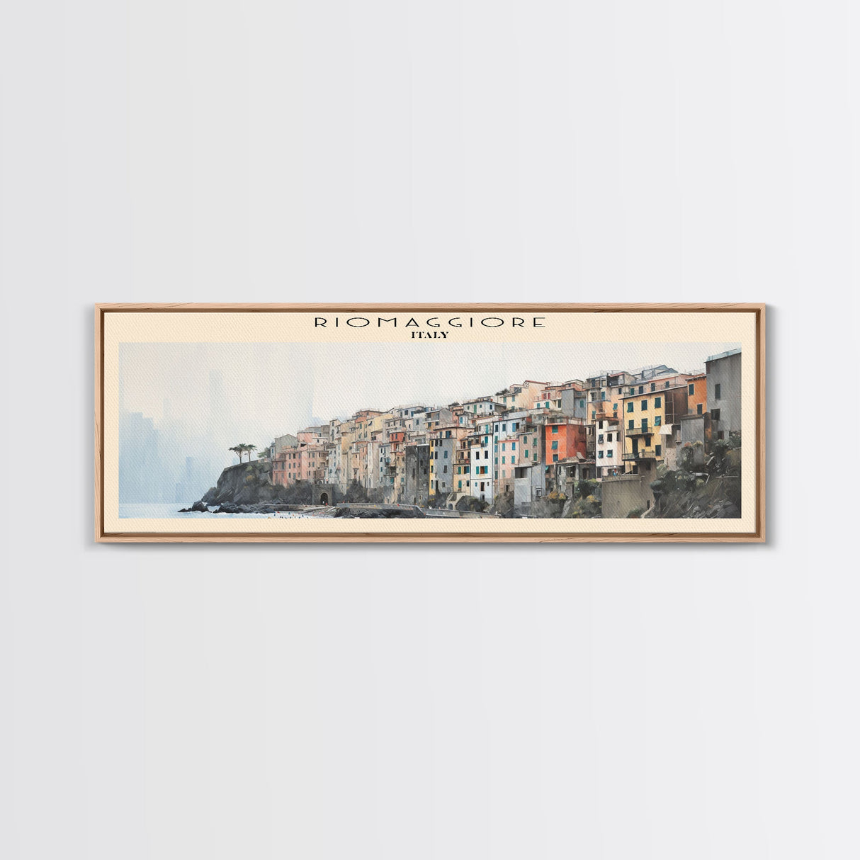 Riomaggiore Wall Art Travel Poster Print, Gift For Travel Lover, Vacation Gift, COUNTRY Wall Art, Home Decor, Original Art